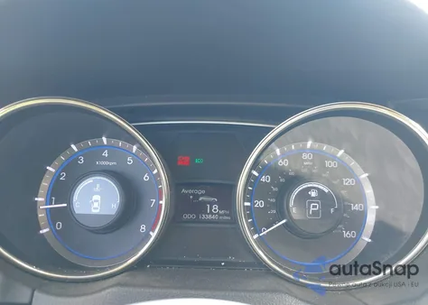 2012 Hyundai Sonata Limited 2.0T z USA, uszkodzony, nr VIN 5NPEC4AB0CH460271